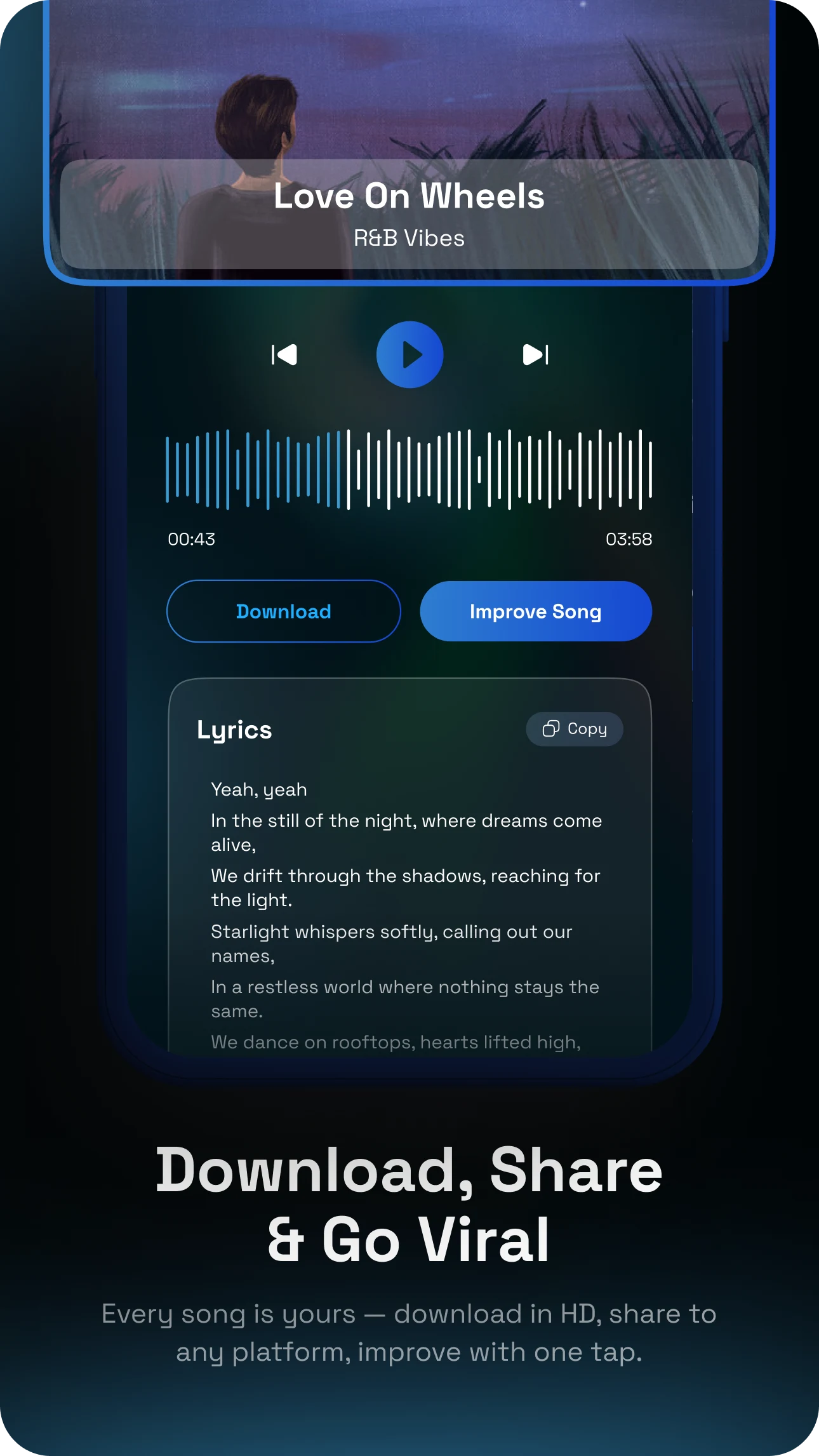 OurSongs: Custom Song Maker screenshot